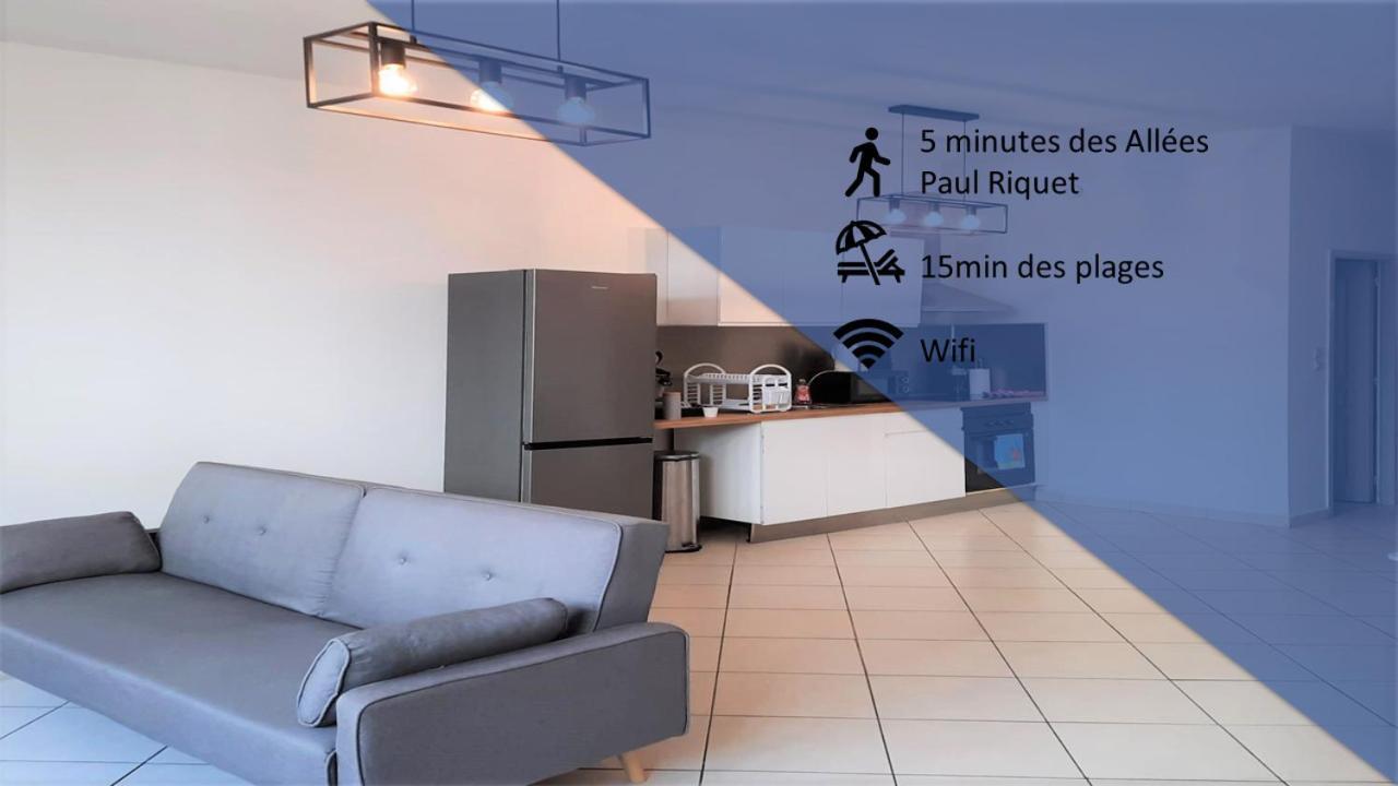 Le Albert 1Er Beziers Appartements Tout Equipes Ngoại thất bức ảnh